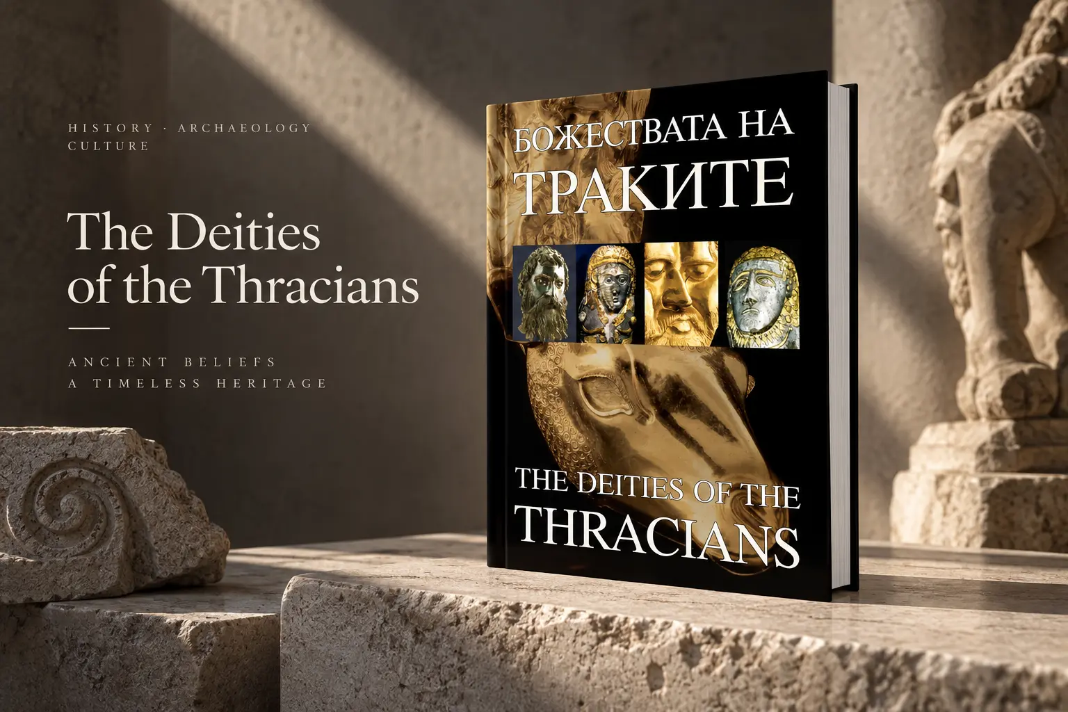 The Deities of the Thracians — book design