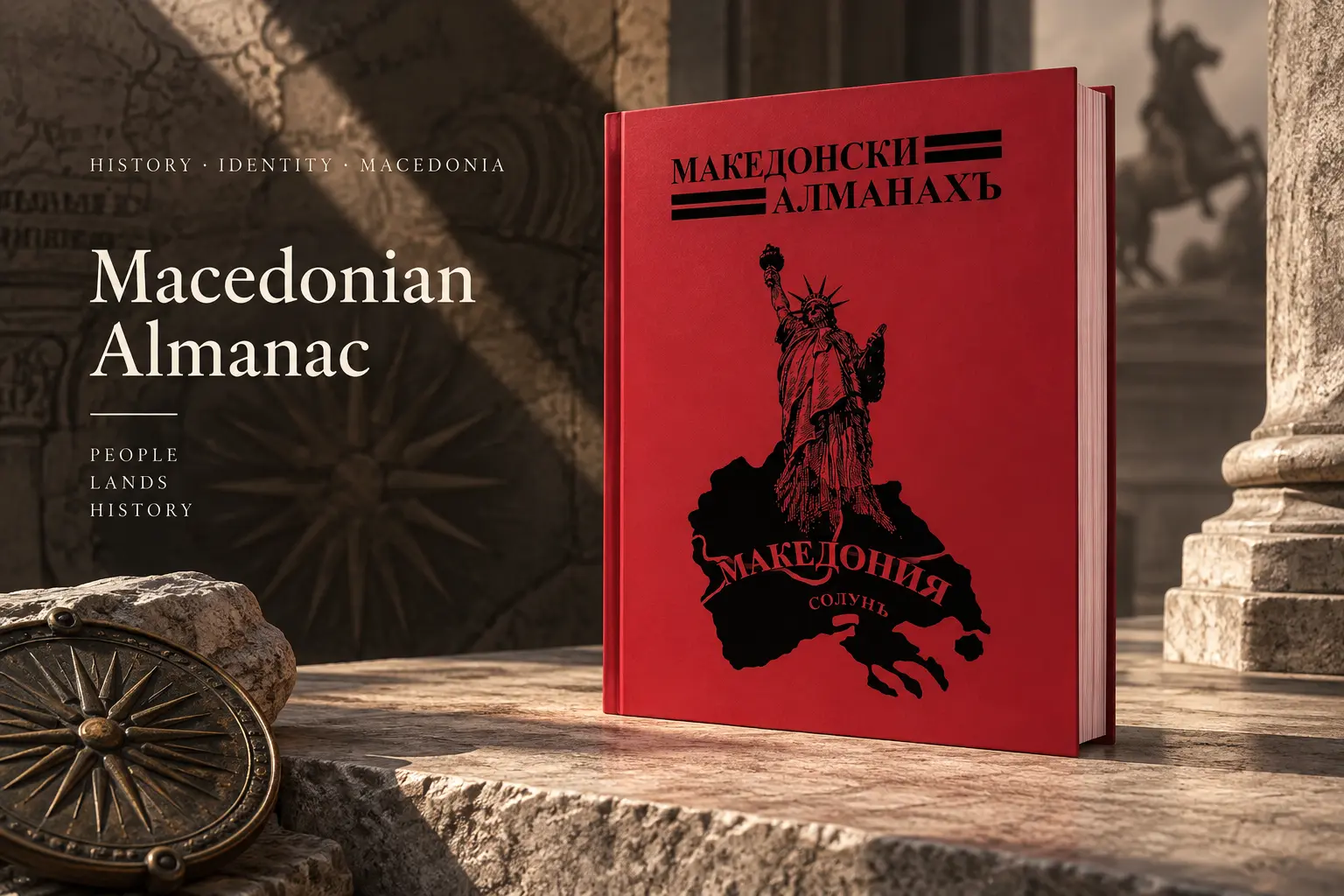 Macedonian Almanac — book design